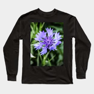 Cornflower Bokeh Long Sleeve T-Shirt